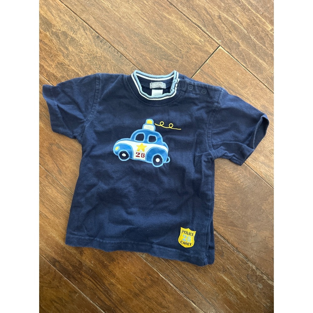 Carter's Navy Blue Short Sleeve T Shirt Size 9M
